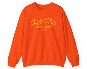 Sudadera Sister Trip South Dakota / Jersey de cuello redondo