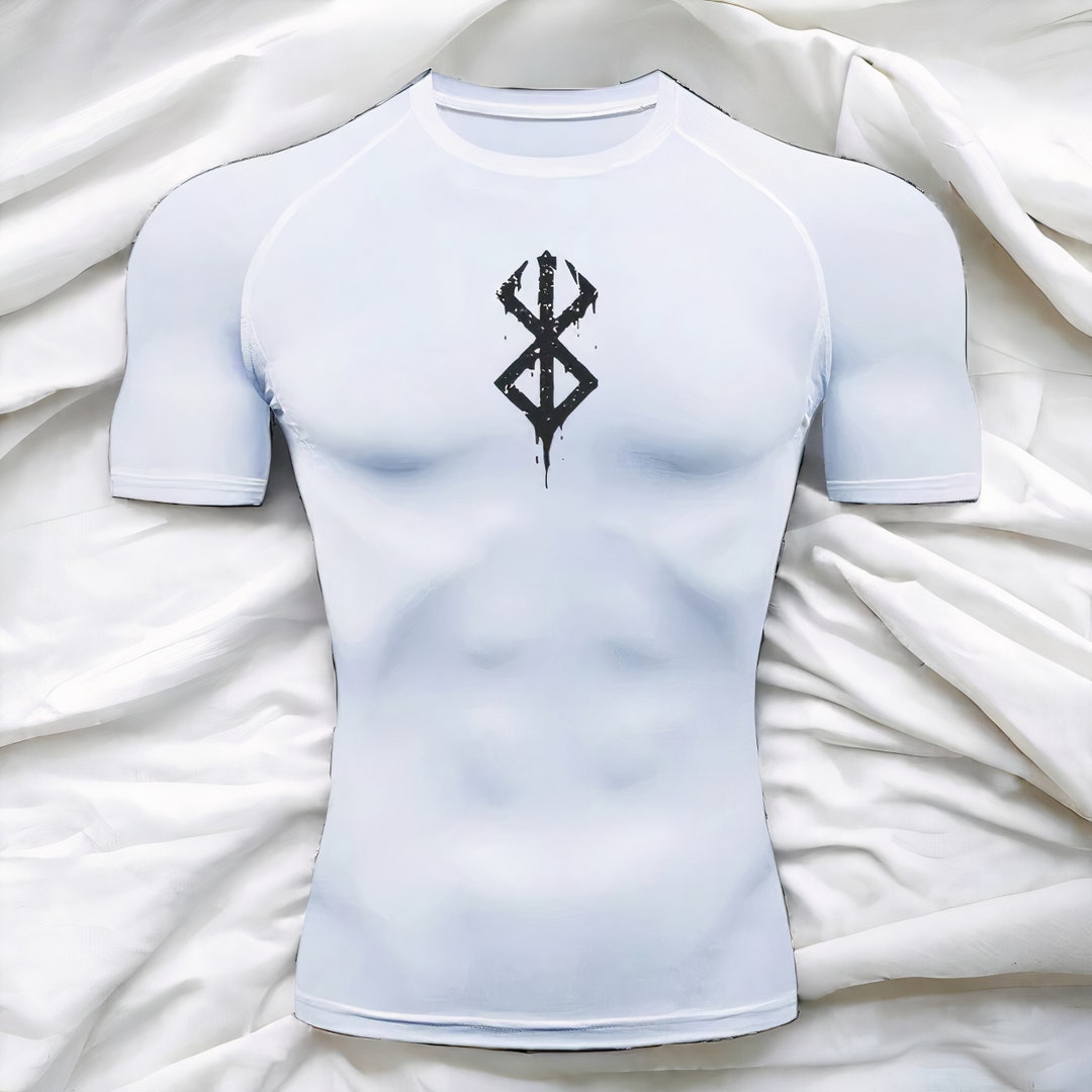 Anime Gym Compression Shirt Tight Brand of Sacrifice Gym Compression ...