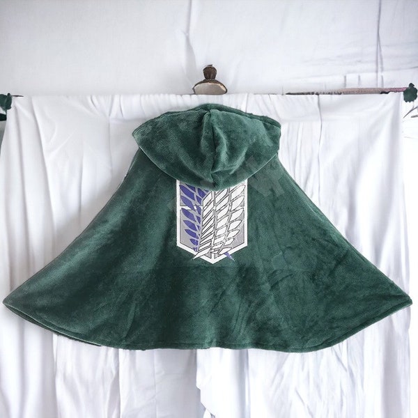 Attack on Titan Cape Etsy