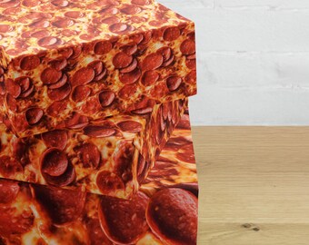 Zestaw papieru do pakowania pizzy Pepperoni Opakowanie na prezent urodzinowy Opakowanie na prezent świąteczny Papier do pakowania żywności