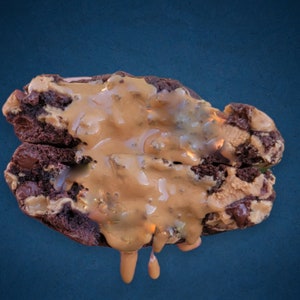 Giant Chocolate Peanut Butter/giant cookies/gourmet cookies/ stuffed cookies, cookies