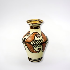 KÄHLER Danish Stoneware Vase 1930s| Scandinavian Art Pottery Vase| Collectible Pottery| Herman Kähler| Denmark| Christmas Gift| Gift Idea