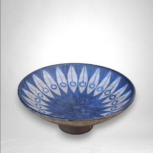 Studio Pottery Bowl by Thomas Toft| Danish Ceramics| Mid-Century| 1950s| Scandinavian Design| Signed T.T.| Collectible| Denmark