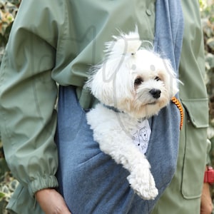 Dog Carrier, Dog Sling and Carrier for Small Dogs, Puppy Sling Carrier, Small Dog Sling, Stylish Dog Carrier, Dog Gift, Dog Accessories