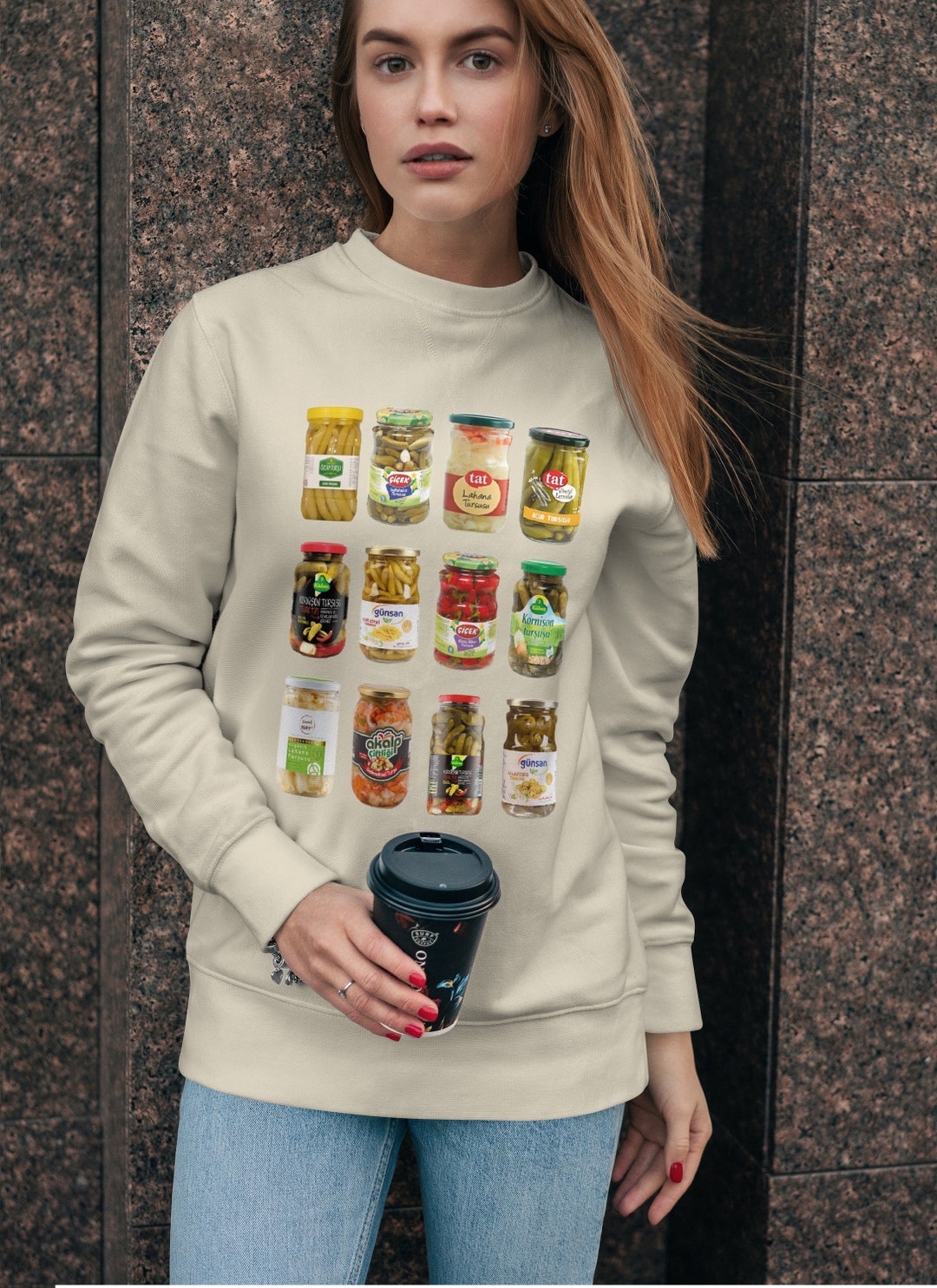 Pickle Jar Sweatshirt, Canned Pickles Sweatshirt, Pickle Jar Shirt
