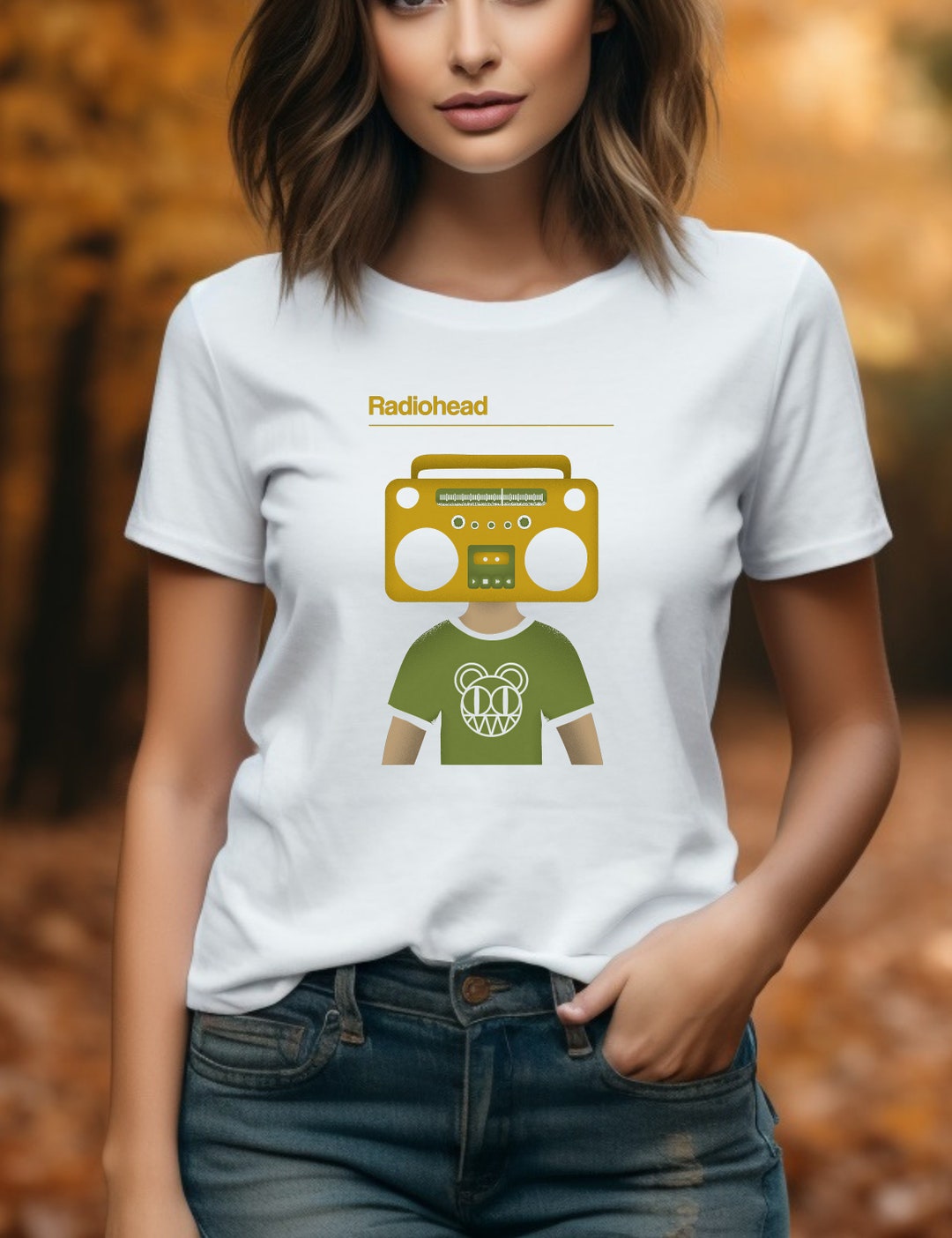 Radiohead Shirt, Radiohead Tshirt, Radiohead Tee, Radiohead T Shirt