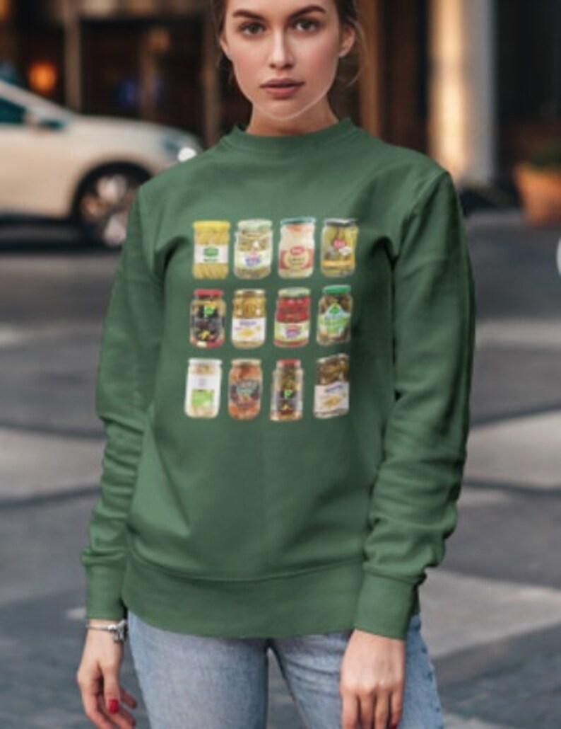Pickle Jar Sweatshirt, Canned Pickles Sweatshirt, Pickle Jar Shirt