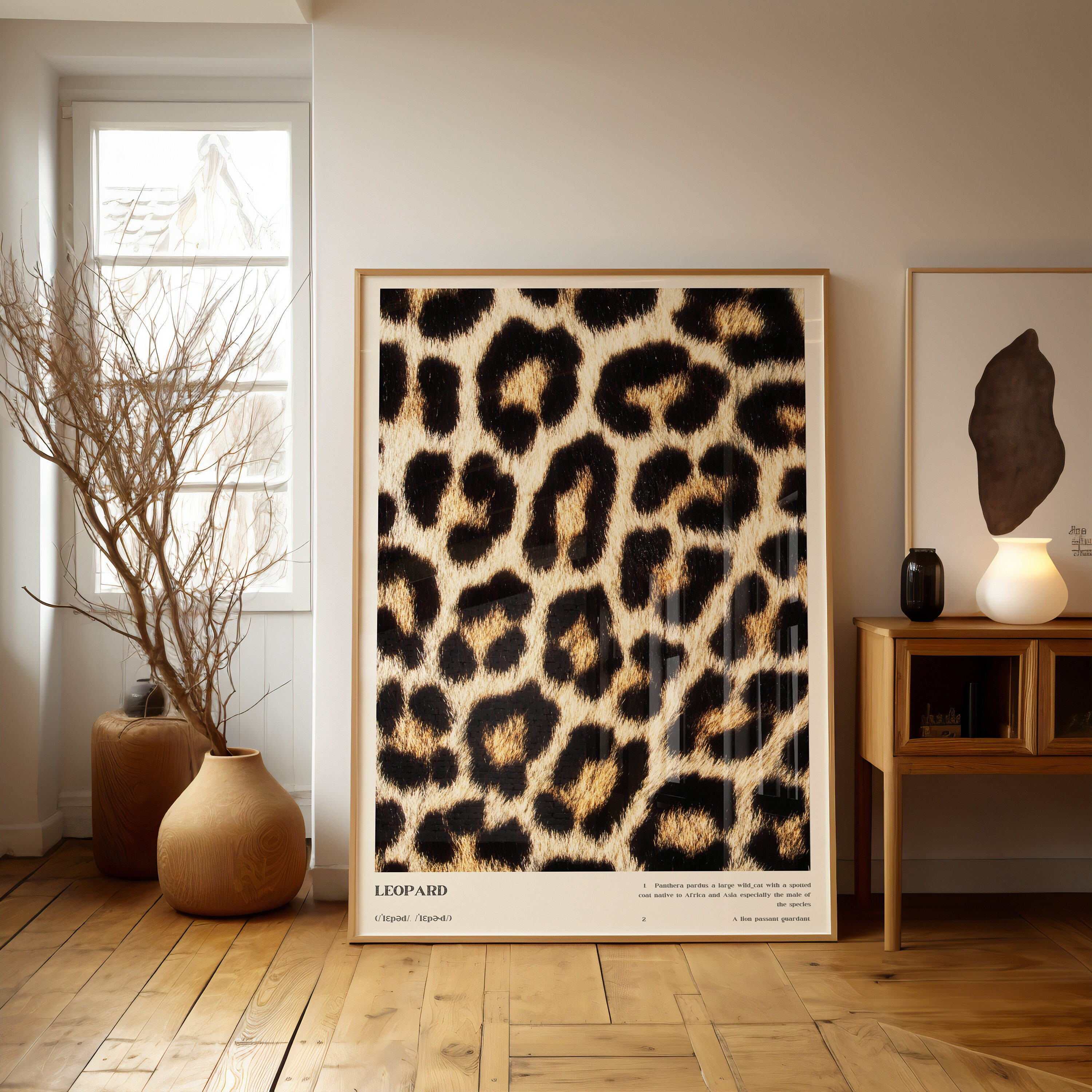 Leopard in Jungle | Animal Poster Wall Art – Prime Décor