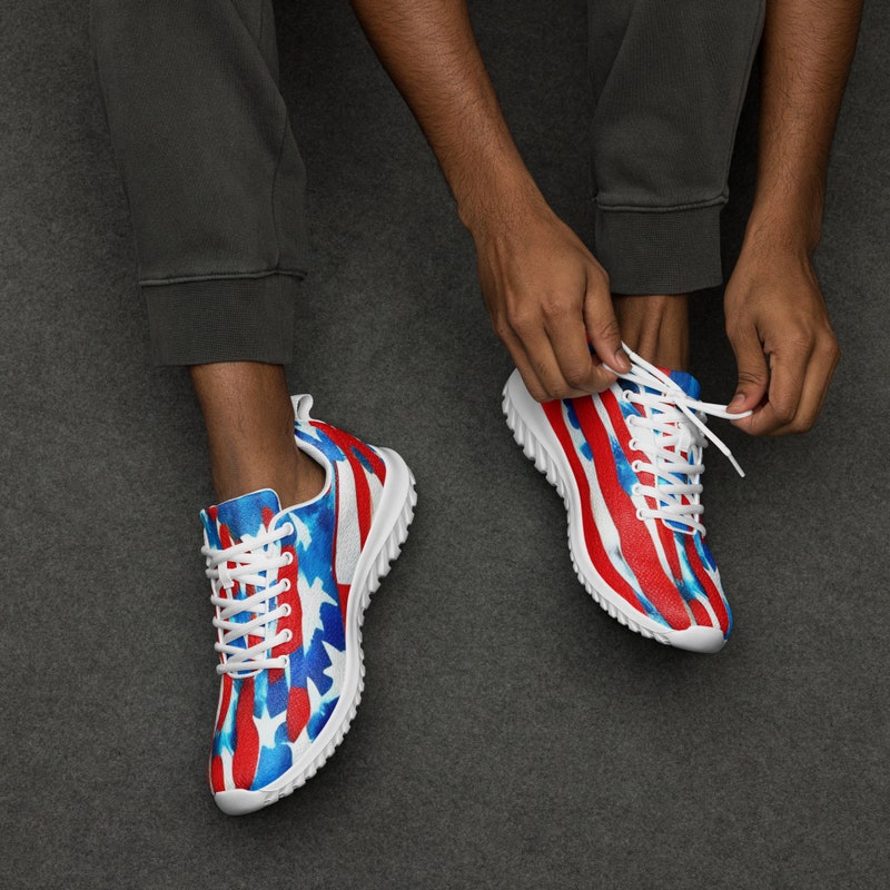 Red, White, & Blue USA Sneakers