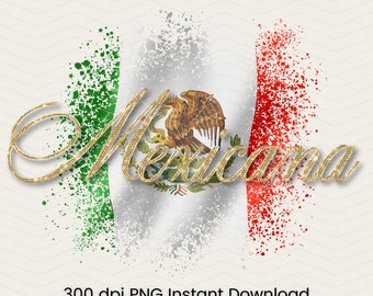 Finto strass Mexicana PNG, Latina PNG, sublimazione messicana, stampa digitale messicana