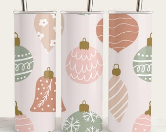Cute Christmas Tumbler Wrap/Cute Christmas Sublimation/Christmas PNG/Ornament png/Christmas light png/Seamless Tumbler wrap