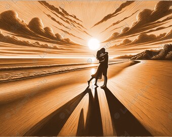 愛し合うカップルのバレンタインレーザー彫刻画像 | レーザー焼き込み PNG ファイル | 3D レーザーファイル | 高解像度写真 | 3D イリュージョン グラフィックス