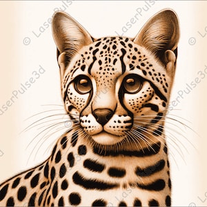 Egyptian Mau Laser Engrave Image | Laser Burn PNG File | 3D Laser Ready File | High Resolution Photo | 3D Illusion Graphics