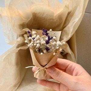 Mini bouquet di fiori secchi magnetici personalizzati, bomboniere per matrimonio, regalo per feste in ruggine, per ospiti, damigelle d'onore, proposta floreale, magnete all'ingrosso, festa nuziale