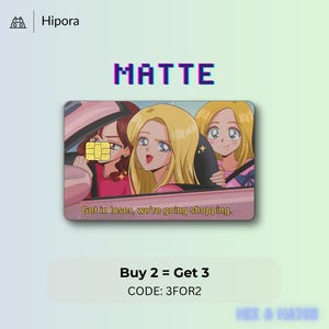 Mean Girls Shopping Meme Creditcard Cover Skin