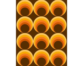 70s poster, 70s wall art, 1970s, retro wall art, retro poster, 70s home decor, midcentury modern, retro home decor