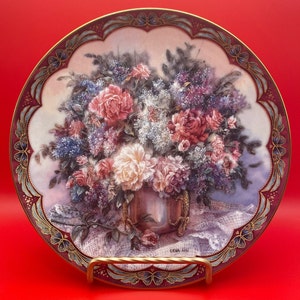 Lena Liu “Magic Makers “ porcelain collector&#39;s plate.  1993 Bradford Exchange Flower Fairies collection.