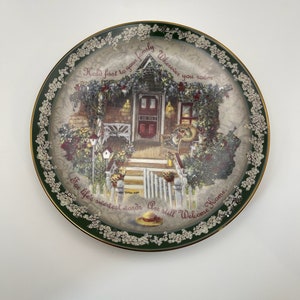 Glenna Kurz &quot;Hold Fast to Your Family&quot; Limited Edition porcelain collector&#39;s plate