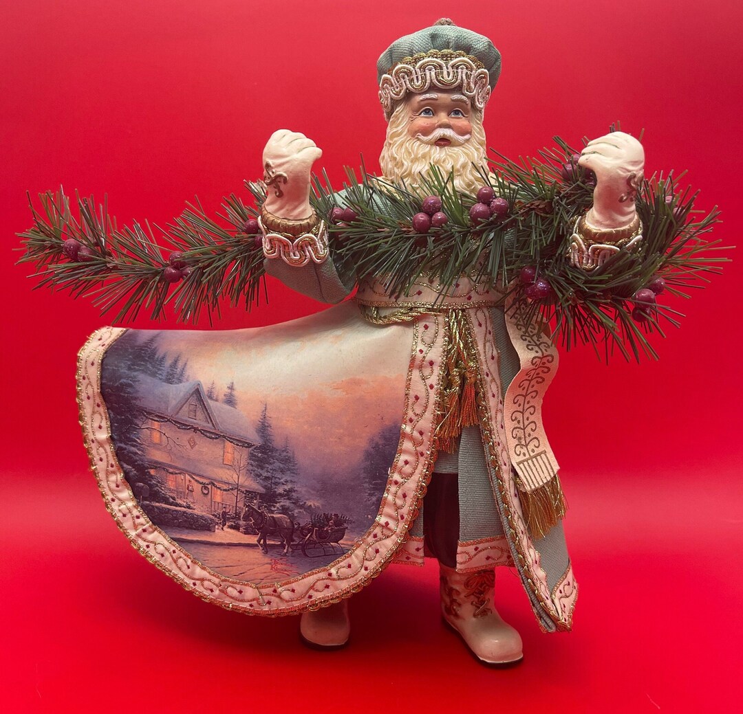 Thomas Kinkade Old World Santa