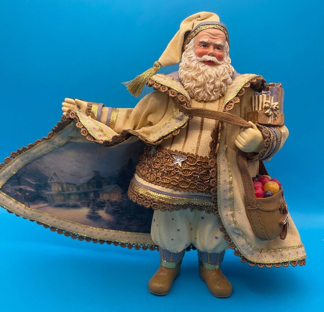 Thomas Kinkade Old World Santa