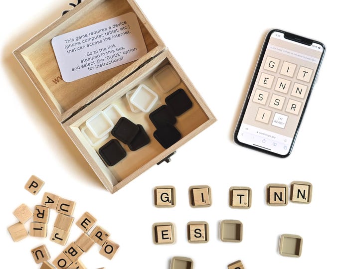 WORDMINGLE Hybrid Daily Word Game with Web App and