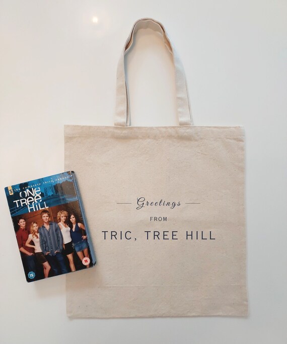 One Tree Hill TRIC Tote Bag | OTH Gift for Fans of Lucas Scott, Peyton Sawyer, Nathan Scott & Brooke Davis | Ravens Basketball Merch