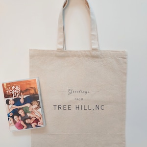 One Tree Hill Tote Bag | OTH Gift for Fans of Lucas Scott, Peyton Sawyer, Nathan Scott & Brooke Davis | Ravens Merch | Wilmington NC Bag