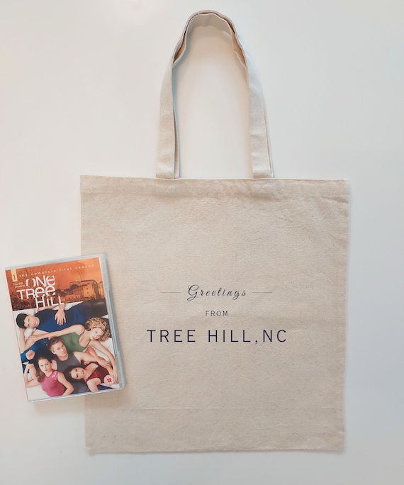 One Tree Hill Tote Bag | OTH Gift for Fans of Lucas Scott, Peyton Sawyer, Nathan Scott & Brooke Davis | Ravens Merch | Wilmington NC Bag