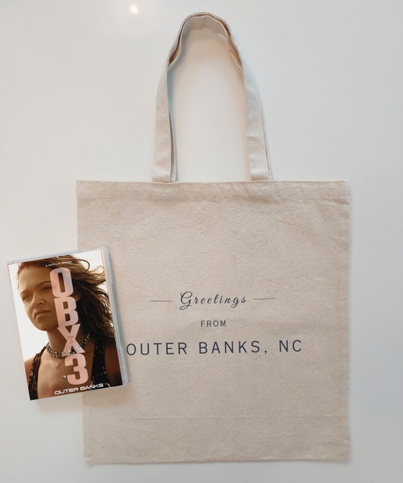 OUTER BANKS Tote | OBX Pogues Life Merch | North Carolina Gift | Perfect Beach Bag for John B and Sarah Fan | Chase Stokes Art | Poguelandia