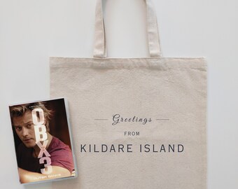 Outer Banks KILDARE ISLAND Tote | OBX Pogues Life Merch | North Carolina Gift | Perfect Beach Bag for John B and Sarah Fans | Poguelandia