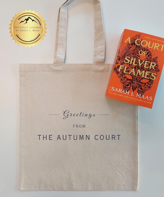 ACOTAR AUTUMN COURT Tote Bag | Sarah J. Maas Fans | Gift for Book Lovers | Feyre and Rhysand Merch | Bookish Bag | Ideal for Fantasy Readers