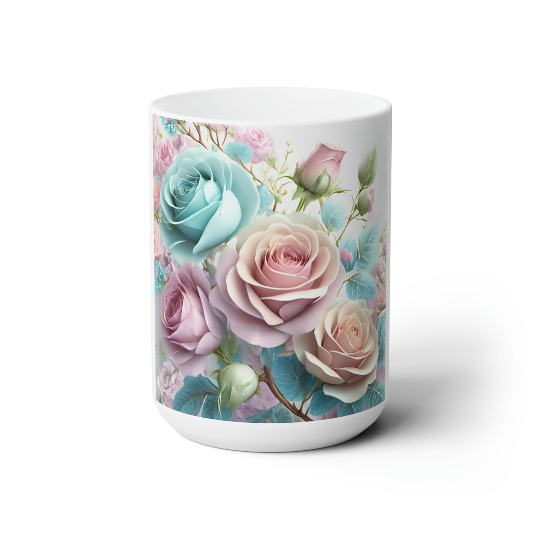 Ceramic Mug, 15oz Stylish Design, Tea Coffee Cup, Kitchenware Décor - Etsy