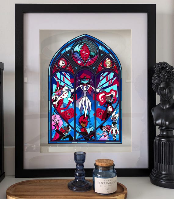 Has Been Hotel Season 2 Print, Series Show, Vox Alastor Angel Dust