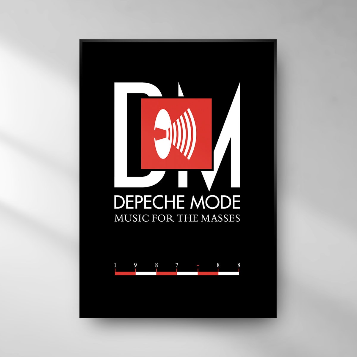 Depeche Mode Music for the Masses Poster - Etsy Canada