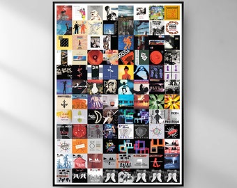 Depeche Mode Poster Cover Discograhpy 1981-2024