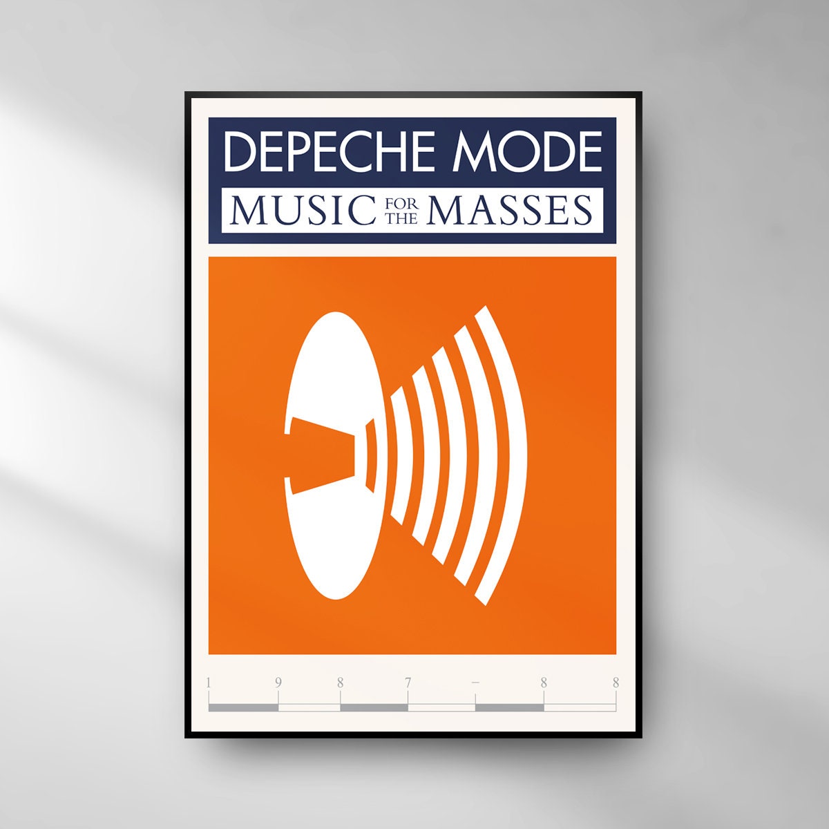 Depeche Mode Poster Music for the Masses | Digital Download