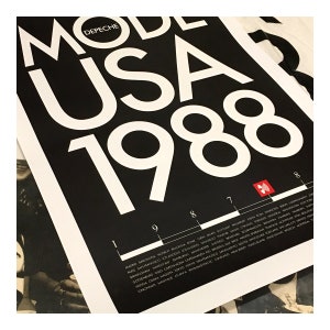High-resolution detail of Depeche Mode 101 poster | historical tour artwork for fans