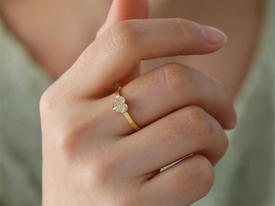thumbnail image 2 of Personalized Horse Silhouette Ring With Name Dainty Jewelry Birthday Anniversary Gift For Horse Lovers Equestrians 2 of 10
