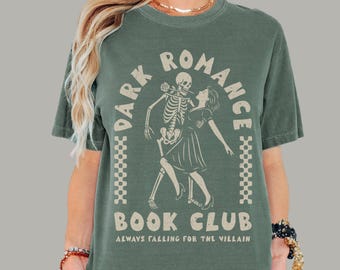 Dark Romance Book Club Skeleton Tee