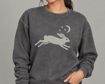 Celestial Hair Comfort Colors Lightweight Crewneck Sweatshirt