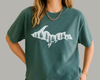 Upper Peninsula Michigan T-Shirt | Up North Yooper Tee