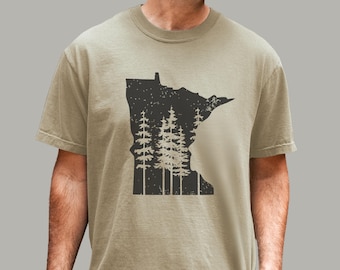 Minnesota Northwoods T-Shirt | Up North | Camping Shirt