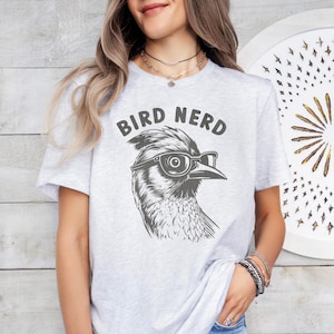 Bird Nerd T Shirt, Bird Watcher Shirt, Gift for Bird Watcher, Bird Lover Gift, Funny Graphic Tee, Nerd Shirt, Bird Watching, Birder Tee