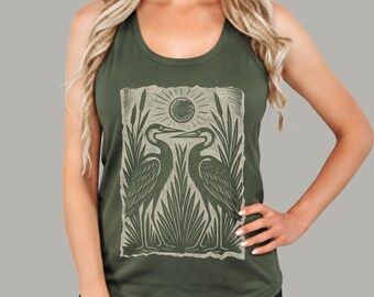 Herons Racerback Tank