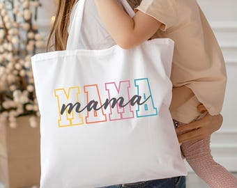 Mothers Day Tote Bag, Mama Tote Bag, New Mama Gift, Mom Bag, Cool Mother's Day Tote Bag, Gift Bag For Mothers Day, Gift For Her
