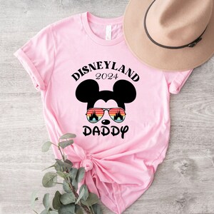 Disneyland Daddy 2025 Shirt, Retro Mickey Mouse Dad T-Shirt, Fathers Day Gift, Funny Gift for Father, Mickey Sunglass Dad Sweatshirt