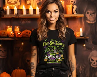 Disney Halloween 2025 Shirt,Mickey's Not So Scary Halloween Party T-shirt,Mickey and Minnie Halloween Family Matching Shirts,Retro Halloween