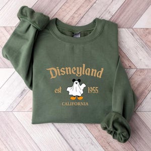 Disney World Halloween Sweatshirt, Trendy Ghost T-Shirt, Disneyland Sweatshirt, Mickey Mouse Sweatshirt and Hoodie, Magical Land Halloween