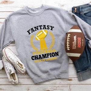 Fantasy Football Champion Funny Shirt, Gift for FFL League Lover, Fantasy Football Draft Party Shirt, Premium Fantasy Football Draft Shirt image 5