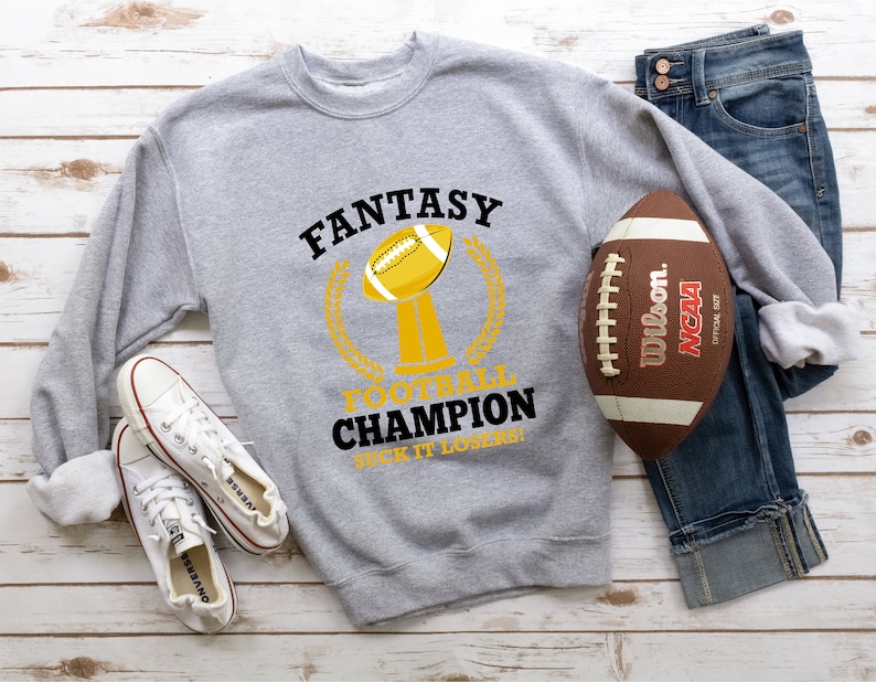 Fantasy Football Champion Funny Shirt, Gift for FFL League Lover, Fantasy Football Draft Party Shirt, Premium Fantasy Football Draft Shirt image 5